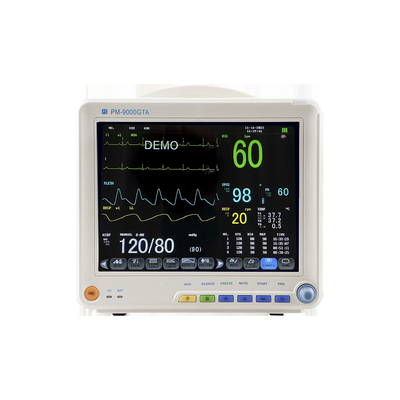 বিশ্লেষণের জন্য হাসপাতালের ব্যবহারের স্টক NIBP EKG 12.1&quot; মাল্টি-প্যারামিটার মনিটর