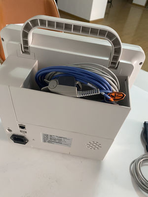 12.1 ইঞ্চি পোর্টেবল মাল্টি প্যারামিটার পেশেন্ট মনিটর, ট্রলি ব্র্যাকেট এবং হাসপাতাল আইসিইউ-এর জন্য বিল্ট-ইন লি-আয়ন ব্যাটারি সহ