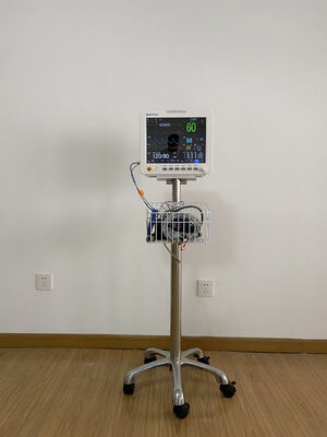 ১২.১ ইঞ্চি হাসপাতালের ব্যবহারের জন্য ভাইটাল সাইন মেশিন মাল্টি-প্যারামিটার পেশেন্ট মনিটর, আইসিইউ রুমের জন্য