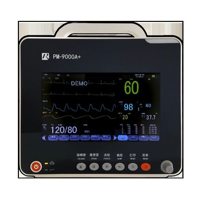 10-Inch Electric Multi Parameter Patient Monitor with 6 Parameters for ICU Vital Signs Monitoring