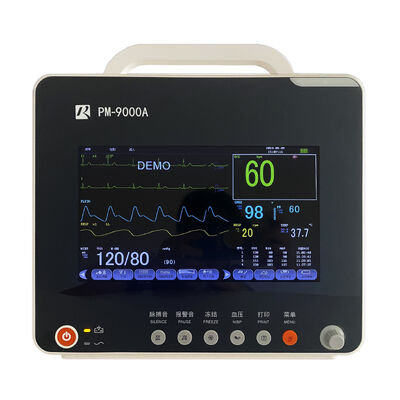 Portable Multi-Parameter Patient Monitor with 12.1-inch Screen for Vital Signs Monitoring