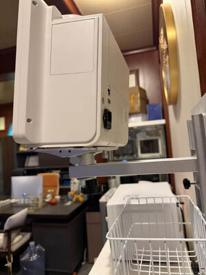 উচ্চতা নিয়মিত হোয়াইট ওয়াল মাউন্ট ব্র্যাকেট হাসপাতালের ওয়ার্ডে রোগীর মনিটরের জন্য