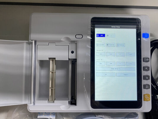 হাসপাতাল এবং ক্লিনিকের জন্য ৭ ইঞ্চি টাচ স্ক্রিন এবং থার্মাল অ্যারে প্রিন্টার সহ ডিজিটাল ৬-চ্যানেল ইসিজি মেশিন